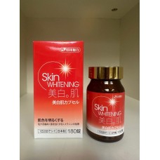 日本魅力-日本製全新Skin Whitening _凍齡肌加強版6合1透明質酸膠原蛋白肽180粒